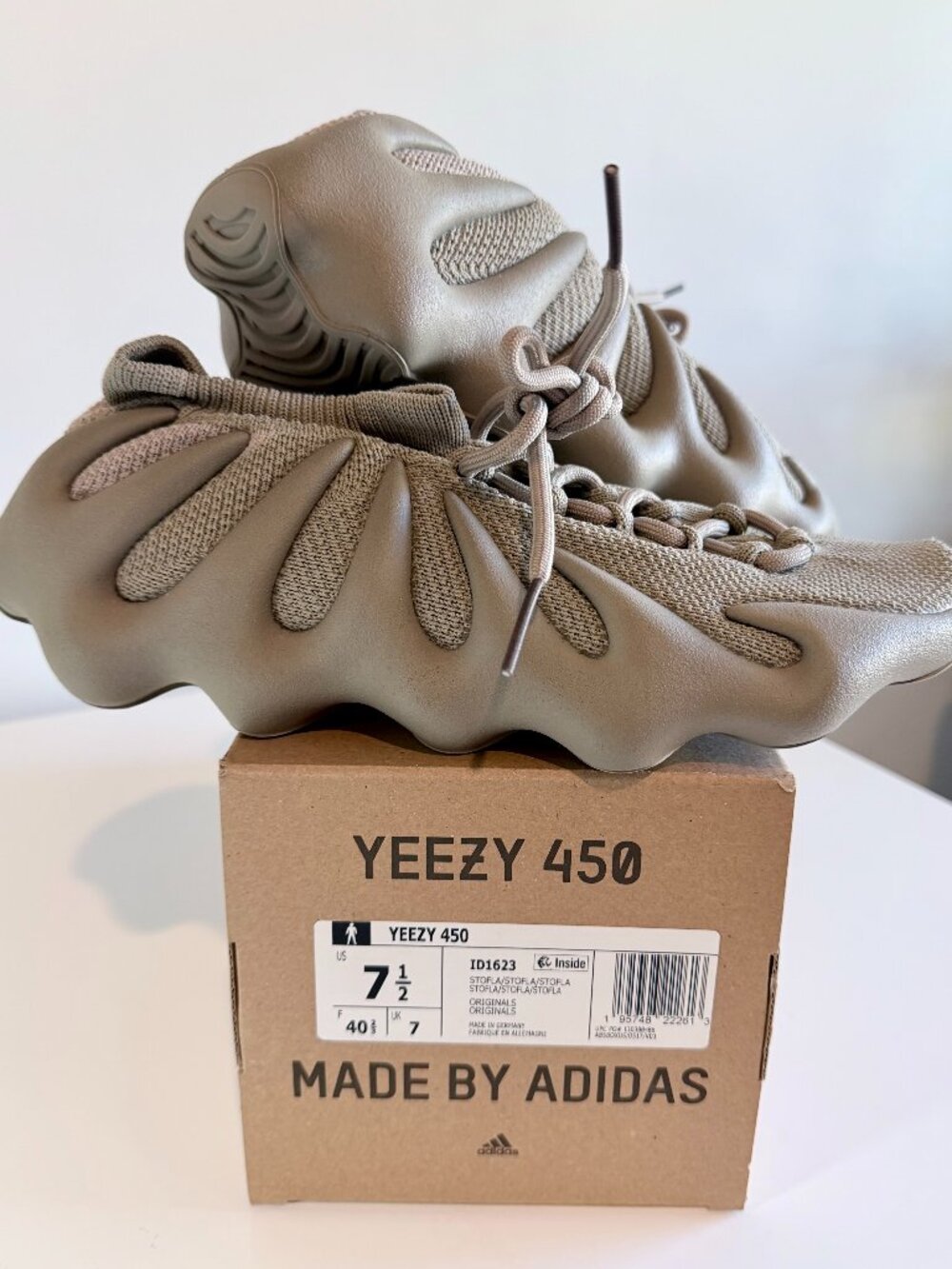 ADIDAS YEEZY 450 “STOFLA” (ID1623) - US M 7.5 (W Sz 9)
